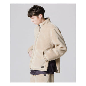 Taion - Chaqueta militar reversible, cuello alto | Moca