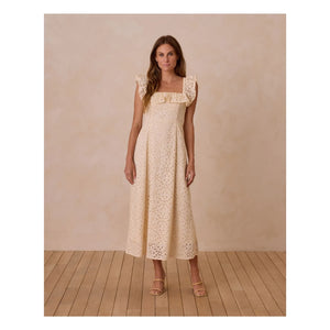 Rylee + Cru - Kleid Bianca | Ecru