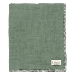 Editions Aimable - Pablo Throw | Moss Green Gauze