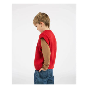 Matona - Jersey de lana sin mangas | Rojo