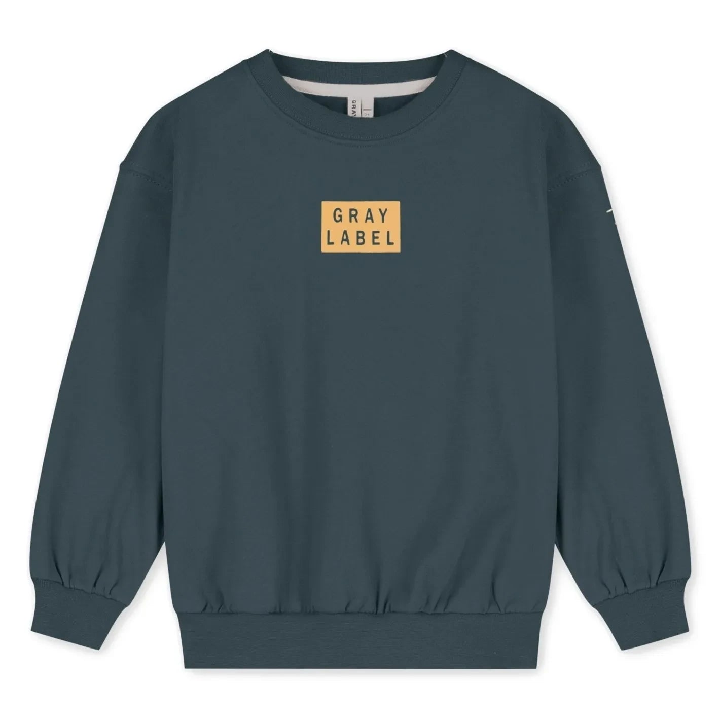 Gray Label - Gri Etiket Organik Pamuk Sweatshirt | Gri mavi