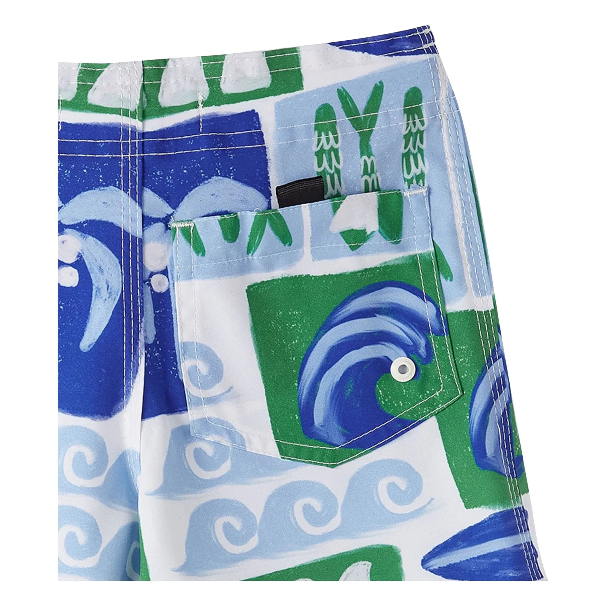 Fabula - Rio Vagues Bade-Shorts | Blau