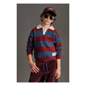 Mipounet - Jersey de cuello alto Andrea Polo | Burdeos