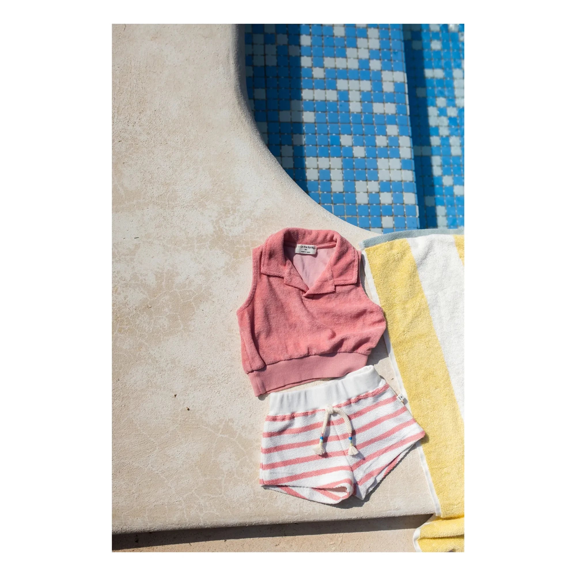 1+ in the family - Portinatx Çizgili Şort | Blush