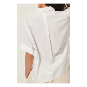 Sessùn - Camisa de algodón Dellord | Blanco