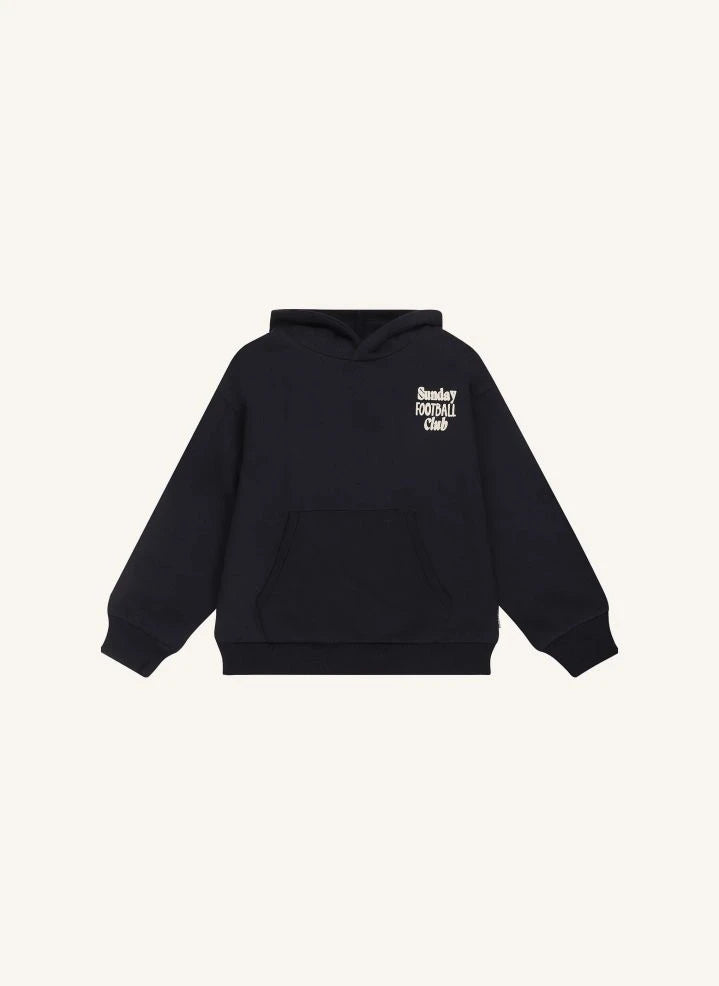 Tumble N'Dry - Plymouth Organik Pamuk Kapüşonlu Sweatshirt | Gece mavisi