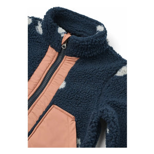 Liewood - Noam Sherpa Jacke | Navy
