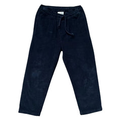 Jenest - Relaxed Corduroy Fabric Trousers | Navy