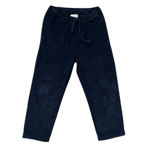 Jenest - Relaxed Corduroy Fabric Trousers | Navy