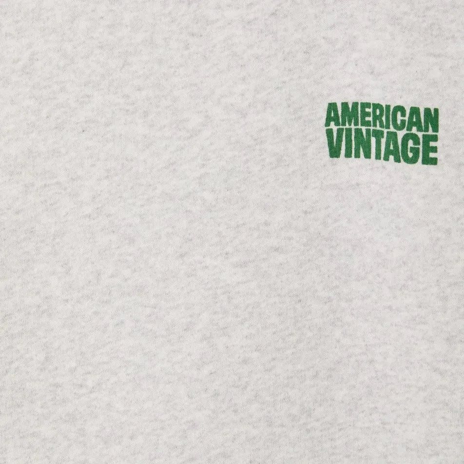 American Vintage - Baptown Sweatshirt | Grau meliert