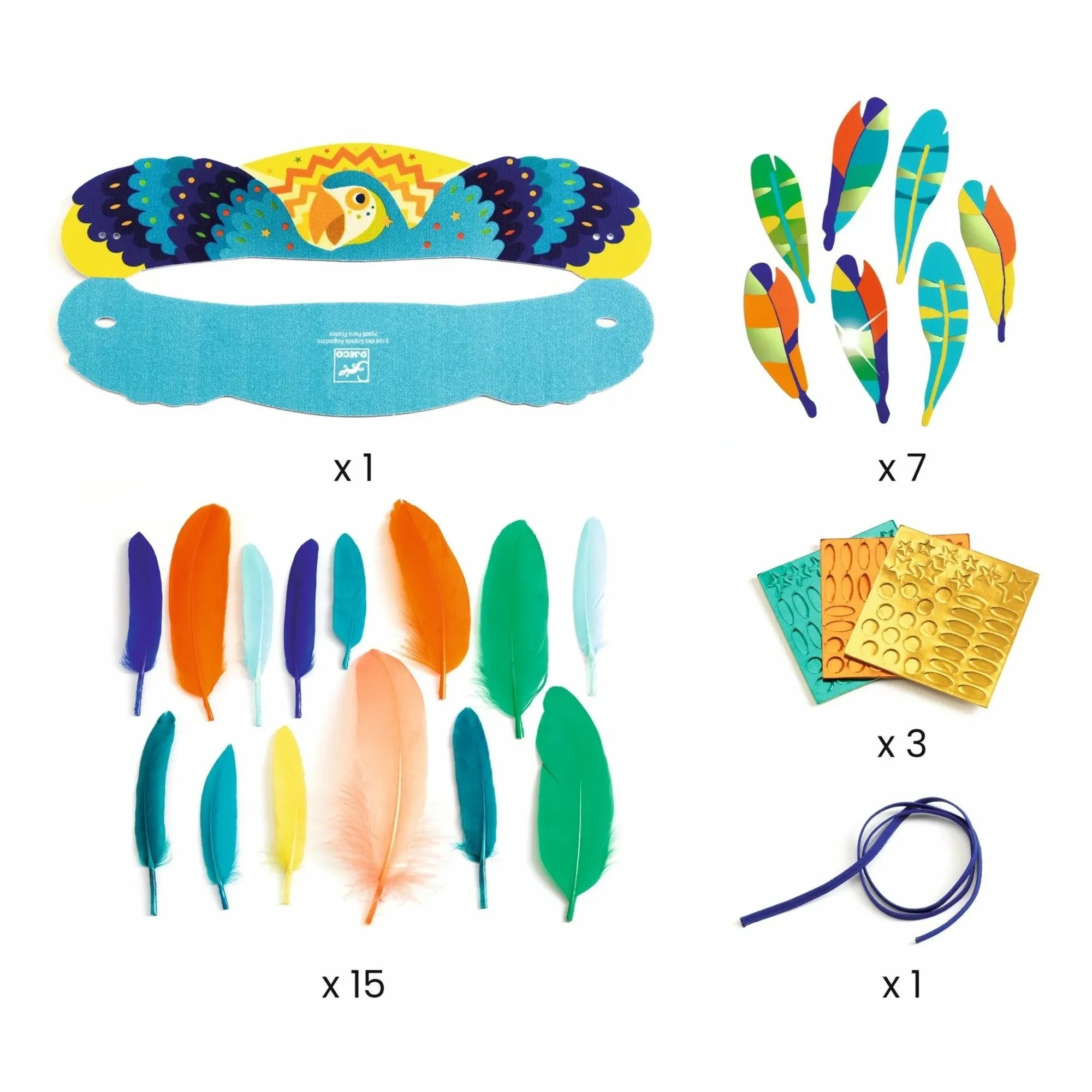 Djeco - DIY-Set - Diadem basteln