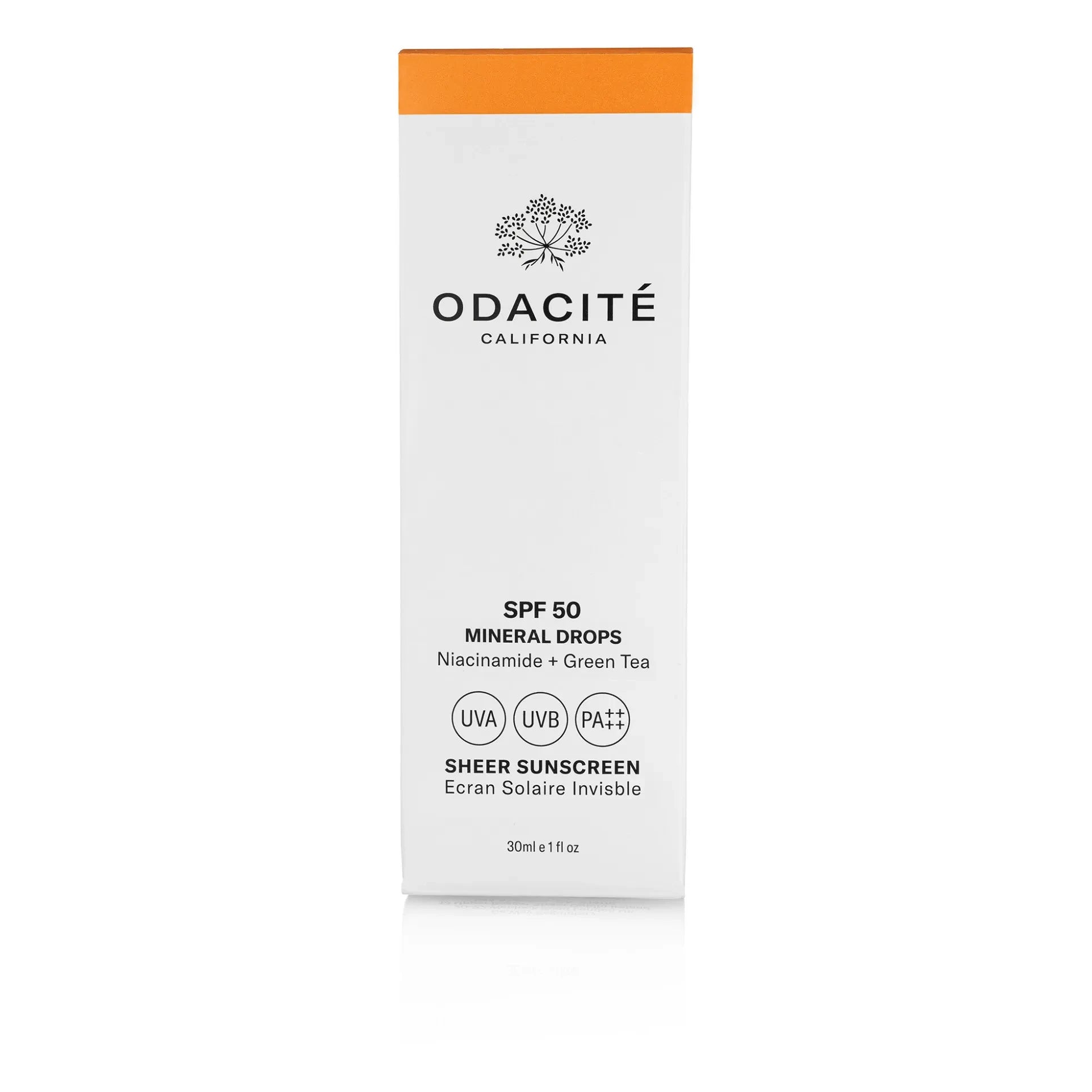 Odacité - Mineral Drops Transparent Sunscreen SPF50 - 30 ml