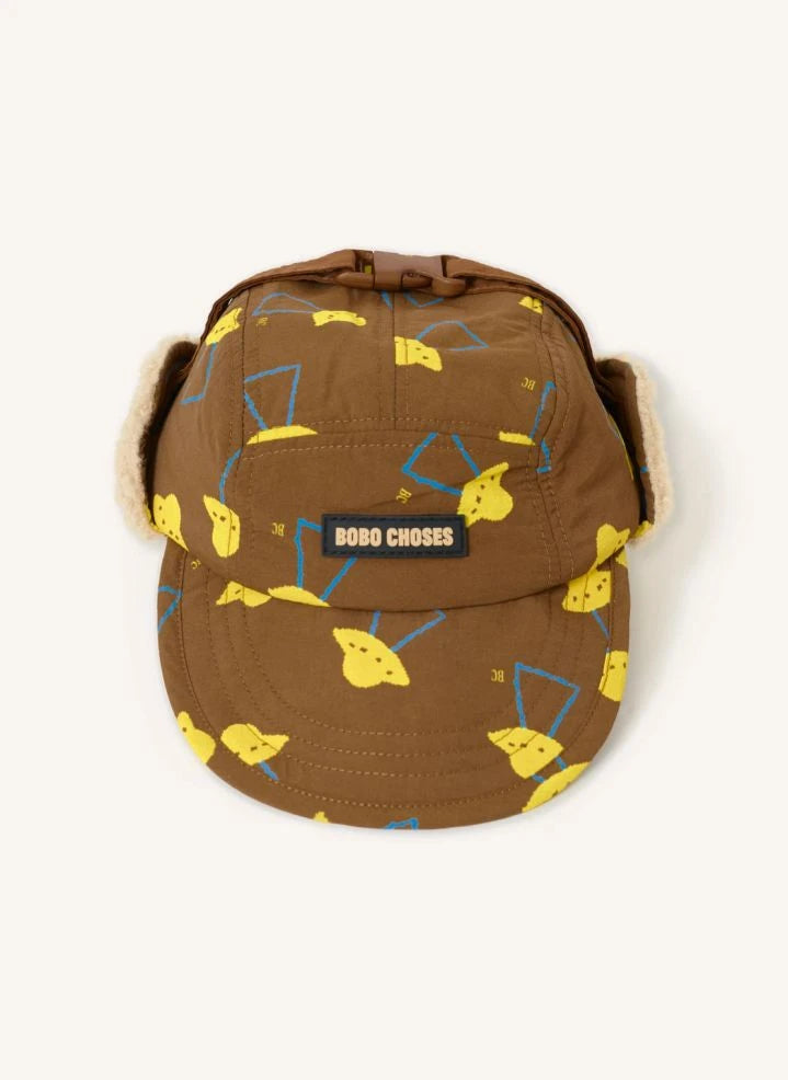 Bobo Choses - Sherpa Cap Soucoupes Geri Dönüştürülmüş Elyaf Bebek | Kahverengi