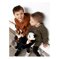 Bon Ton Toys - WWF - Panda peluş | Noir/Blanc