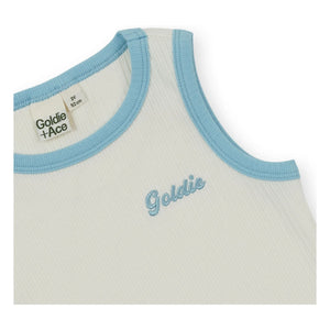 Goldie + Ace - Kontrast Fitilli Atlet | Beyaz