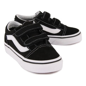 Vans - Old Skool V Klettverschluss-Sneaker | Schwarz