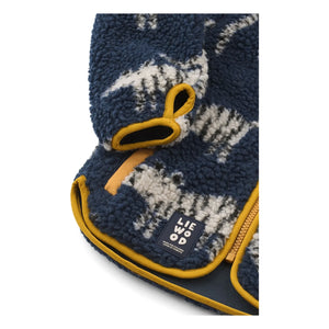 Liewood - Nolan Tigres Recycled Fiber Sherpa Jacket | Navy