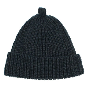 Búho - Gorro de punto suave | Gris oscuro