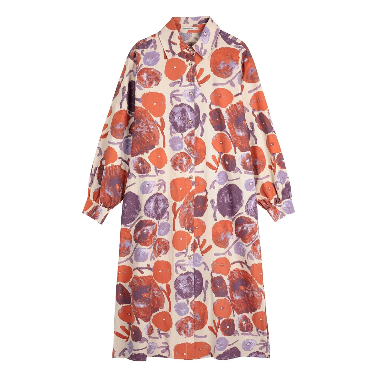 Bobo Choses - Vestido de algodón orgánico Dahlia - Colección mujer | Crudo
