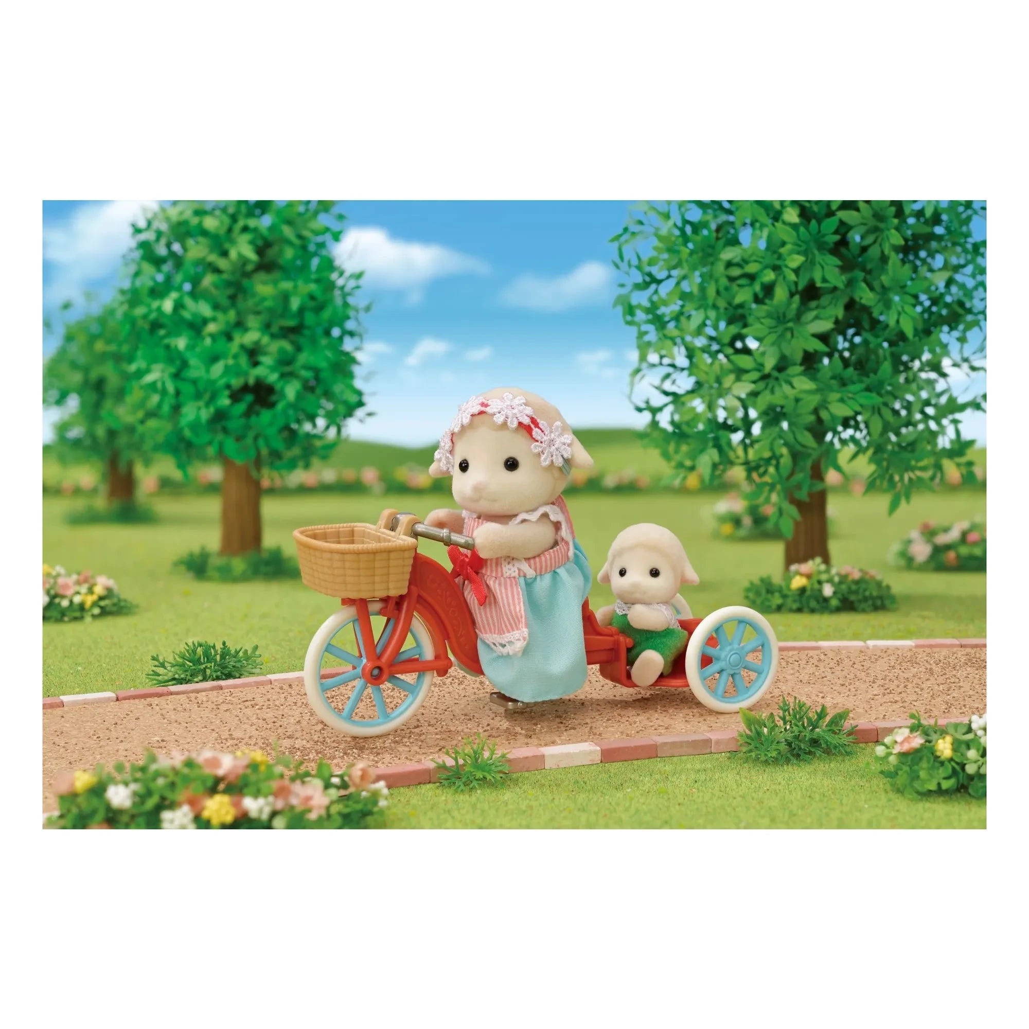 Sylvanian Families - Sheep Mother and Popcorn Stall