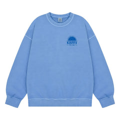 Kappy - Sunny Wing Pigment Sweatshirt | Hellblau