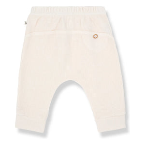 1+ in the family - Sunion Waffle Hose | Ecru