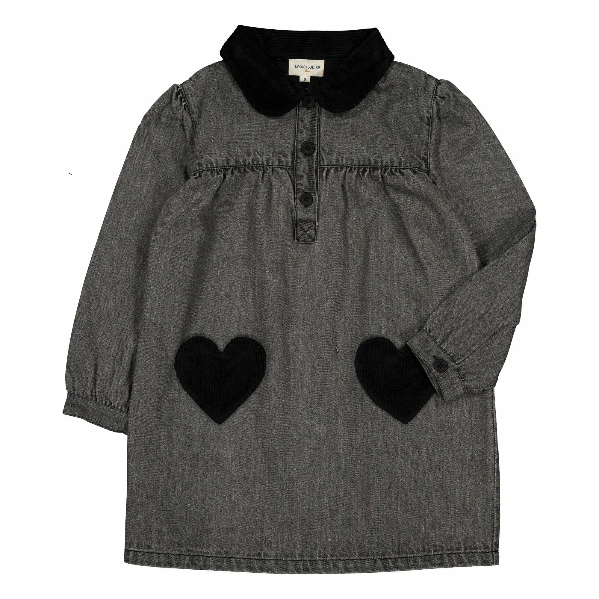 Louis Louise - Vestido Belinda | Gris