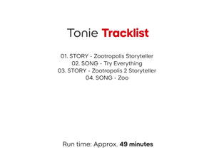 Tonies - İngilizce Zootropolis - Disney Klasikleri
