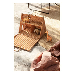 Ferm Living Kids – Geflochtenes Rattan-Haus