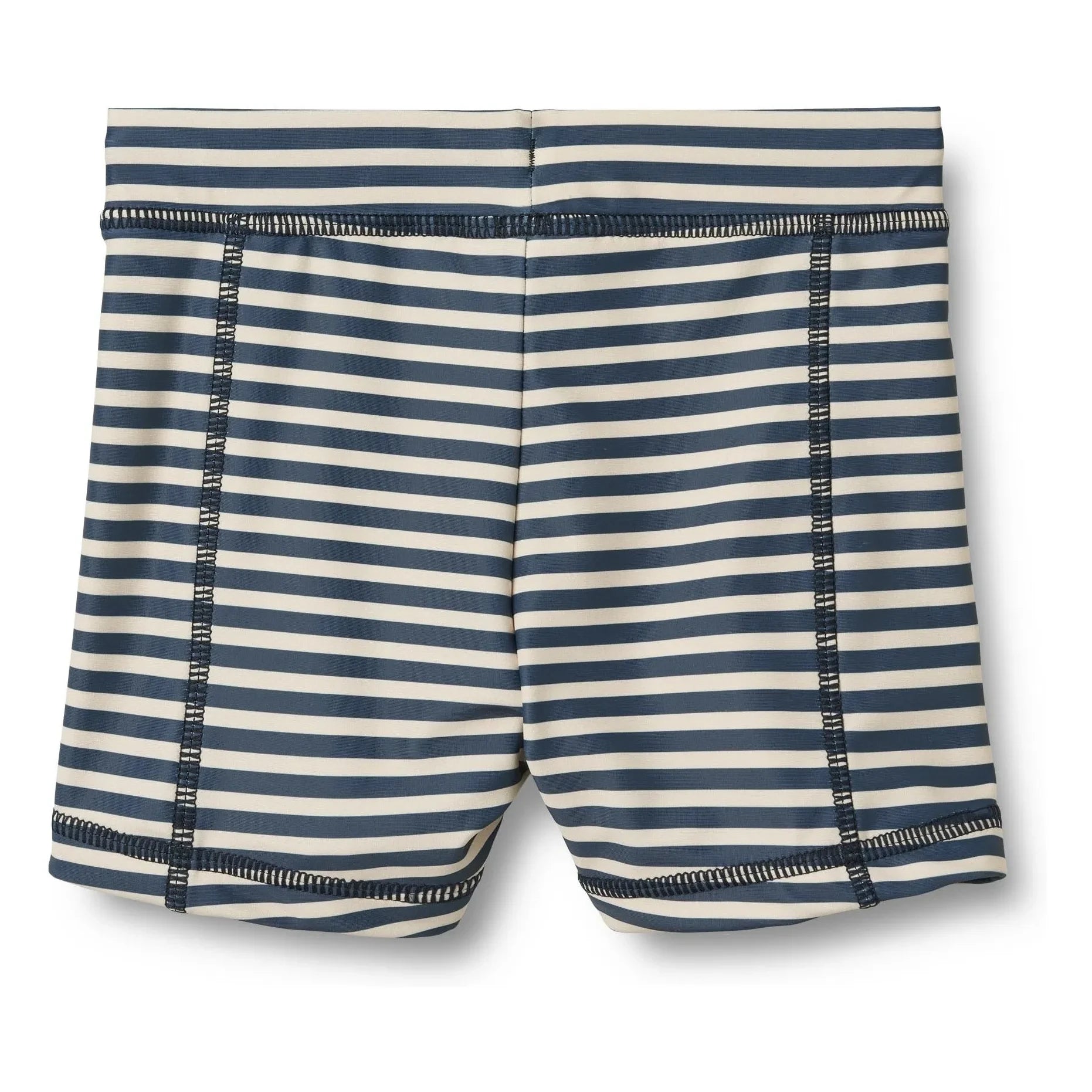 Wheat - Ulrik Print Recycled Fiber Swim Shorts | Dark Blue