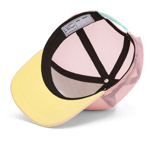Hello Hossy - Gorra Trucker Mini Rosa Palo con Visera Curva | Rosa Palo
