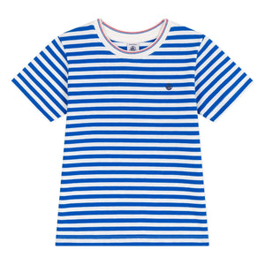 Petit Bateau - Bipbip Organik Pamuk Tişört | Mavi