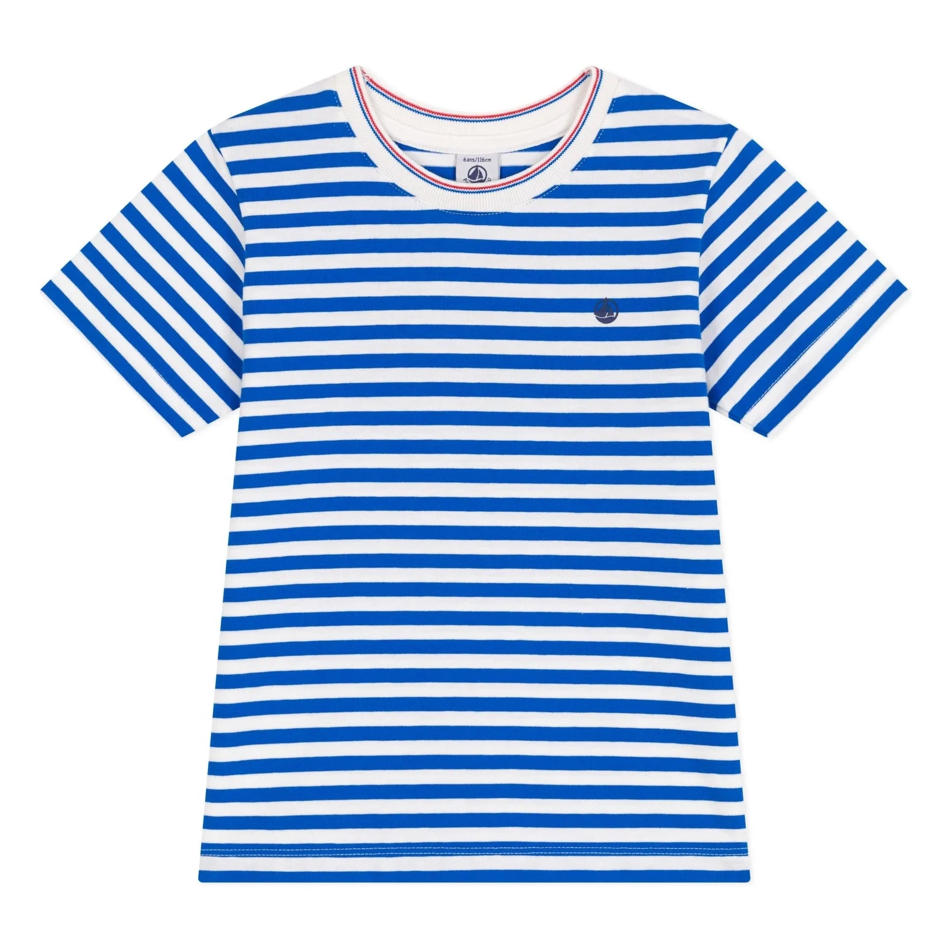 Petit Bateau - Bipbip Organik Pamuk Tişört | Mavi