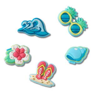 Crocs - Set of 5 Jibbitz Beach Time | Mavi
