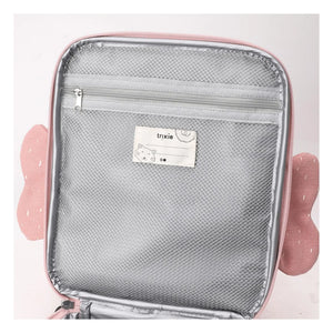 Trixie - Mrs. Butterfly Insulated Lunch Bag | Pink