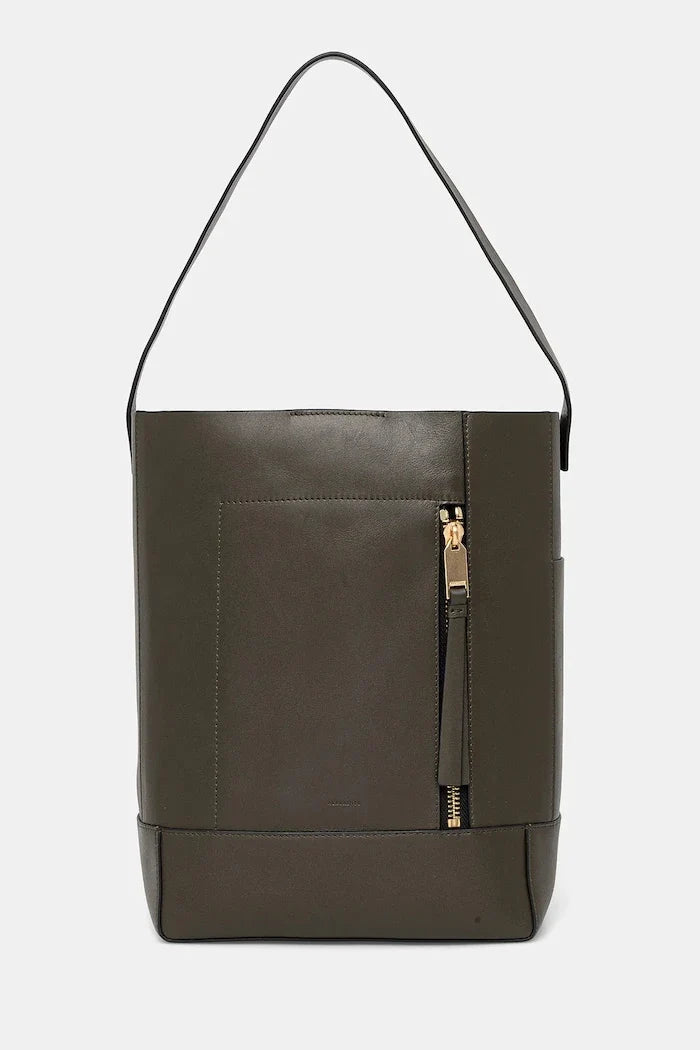 Bolso de piel ALLSAINTS ALBA HOBO
