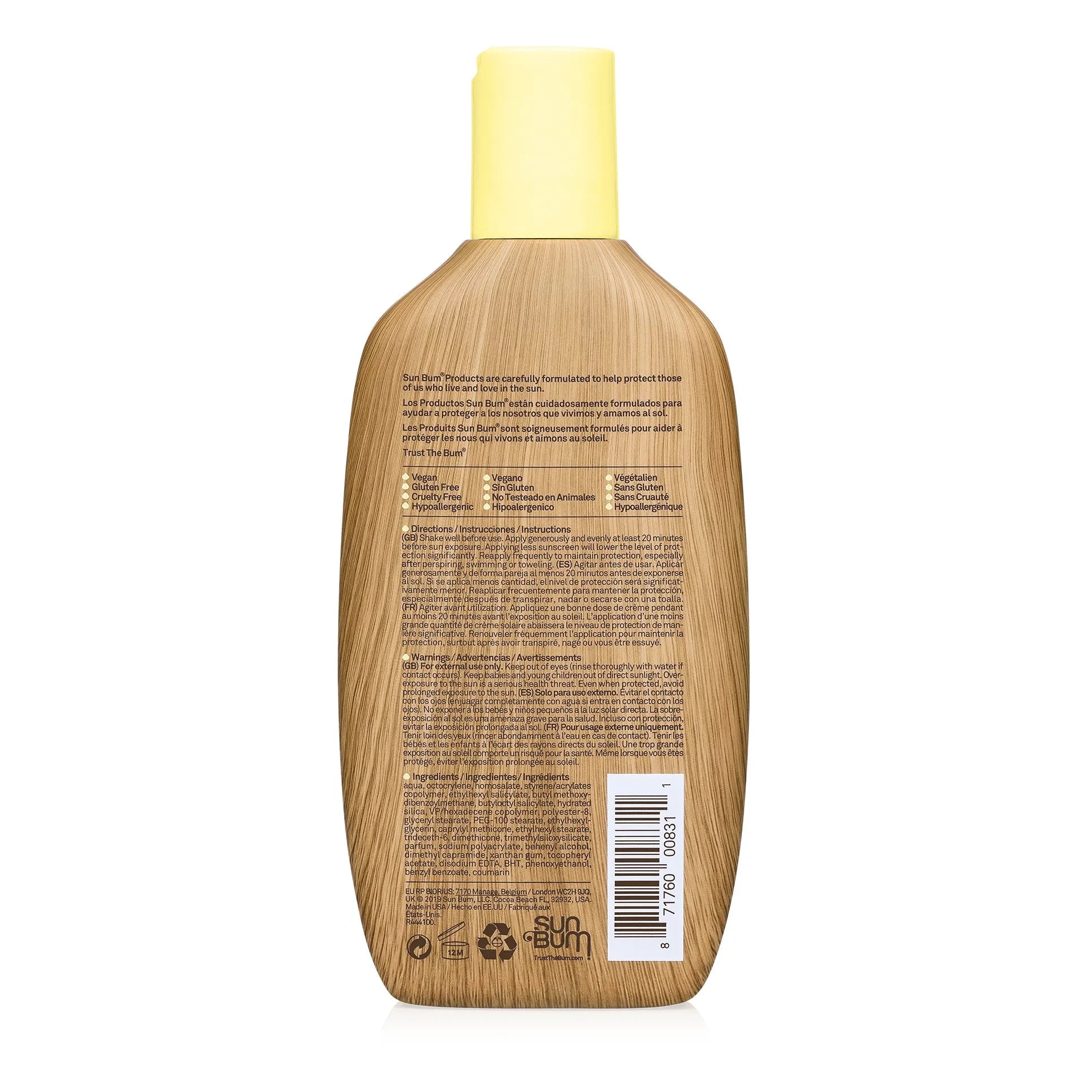 Sunbum - Original Body Güneş Kremi SPF50 - 237ml
