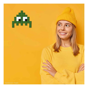 Pixel Corner - Pixel Art Kit - Small Alien | Dark Green