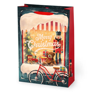 Legami - Bolsa de Regalo de Ventana de Navidad - X-Grande