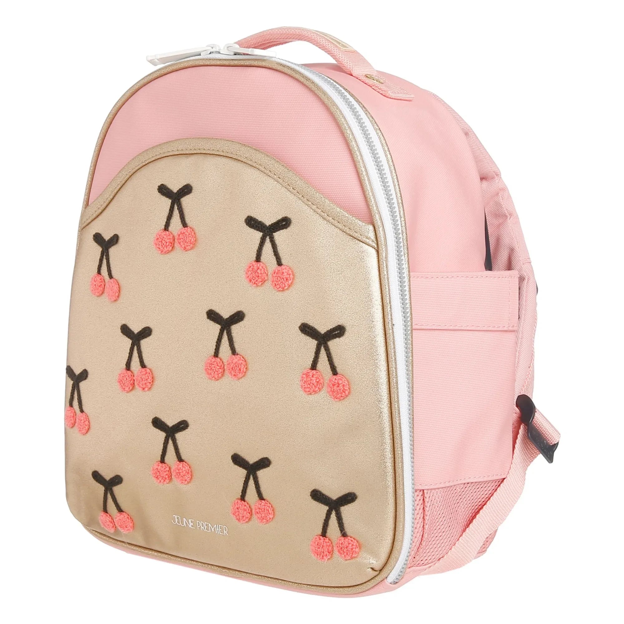Jeune Premier - Ralphie Cherry Pompon Backpack | Gold