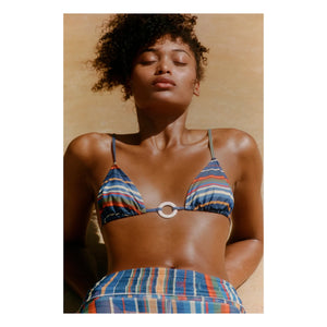 Casa Rosa - Camilla bikini üstü | Mavi