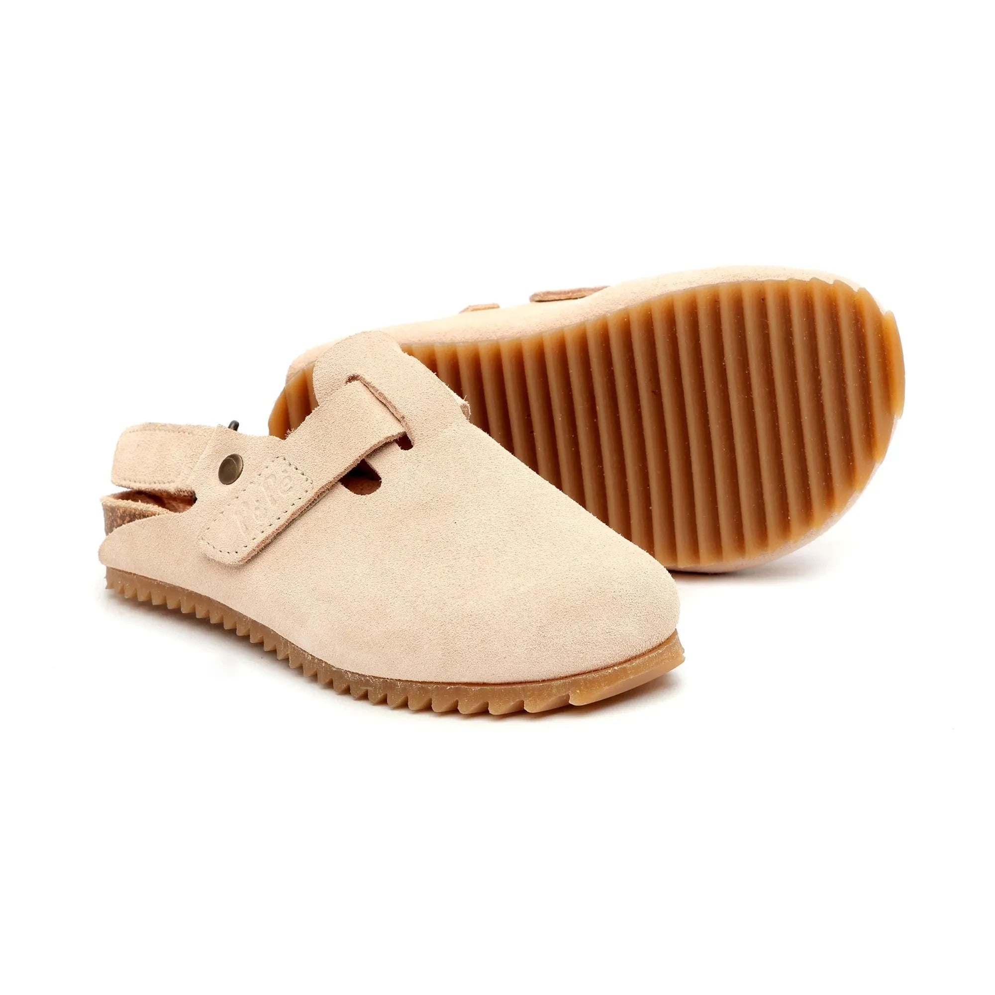 Pèpè - Scratch Wildleder-Pantoffeln | Beige
