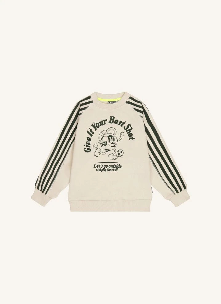 Tumble N'Dry - Stanley Organik Pamuk Sweatshirt | Krem
