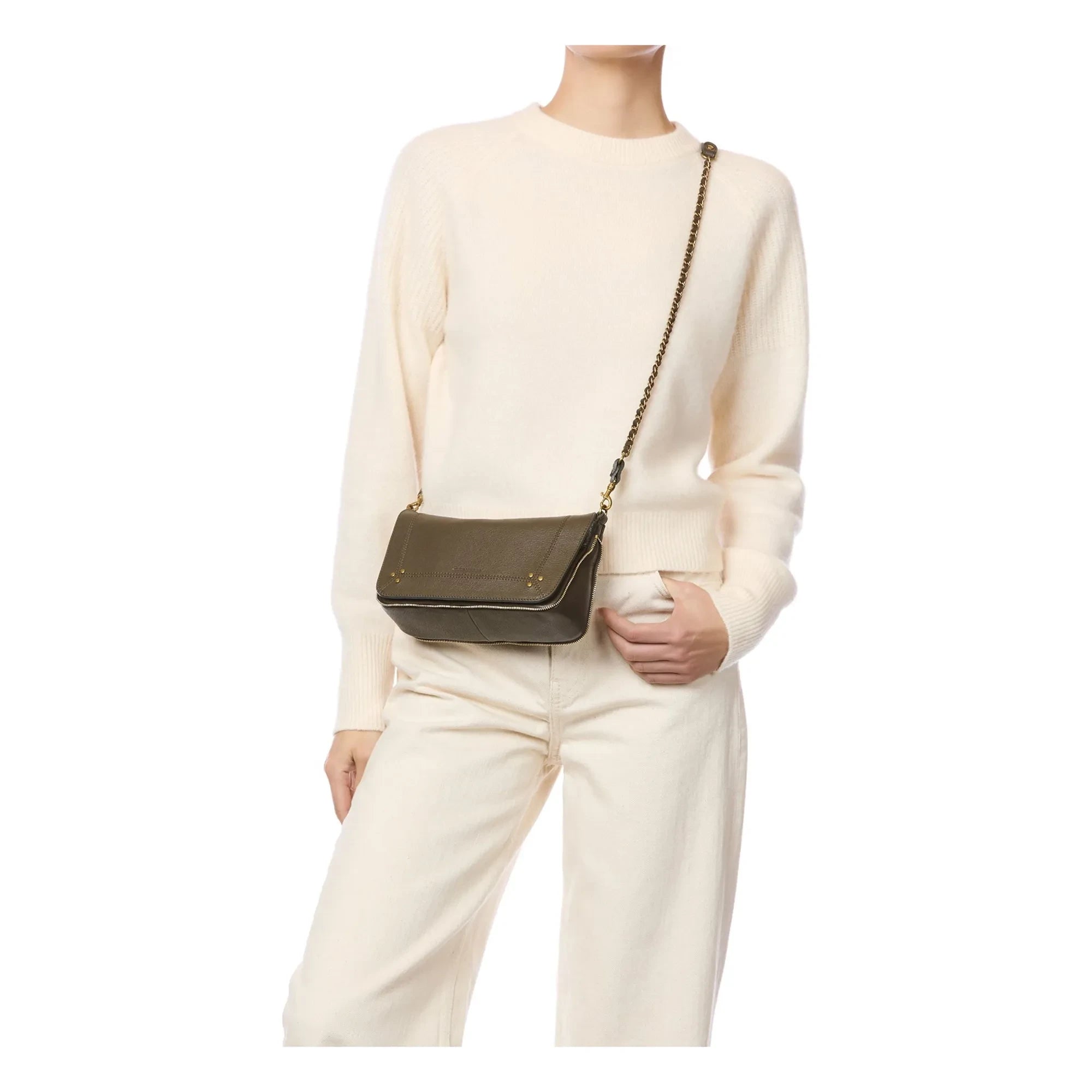 Jérôme Dreyfuss - Bobi S Bag Goat | Haki