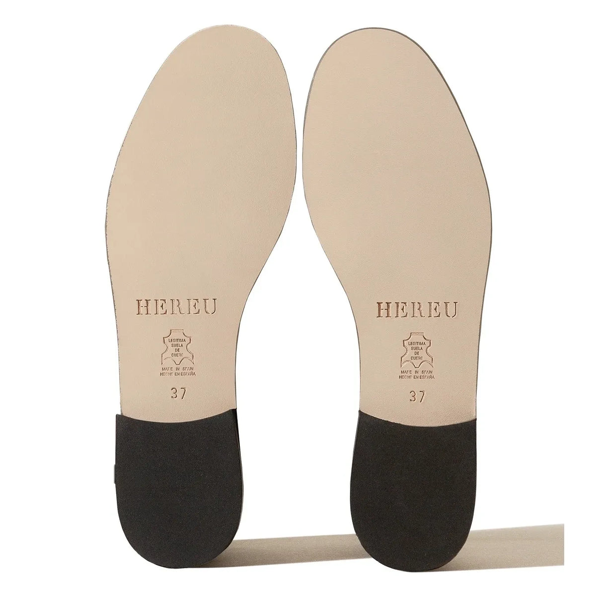Hereu - Juliol Foulard Deri Loafer Ayakkabı | Bej