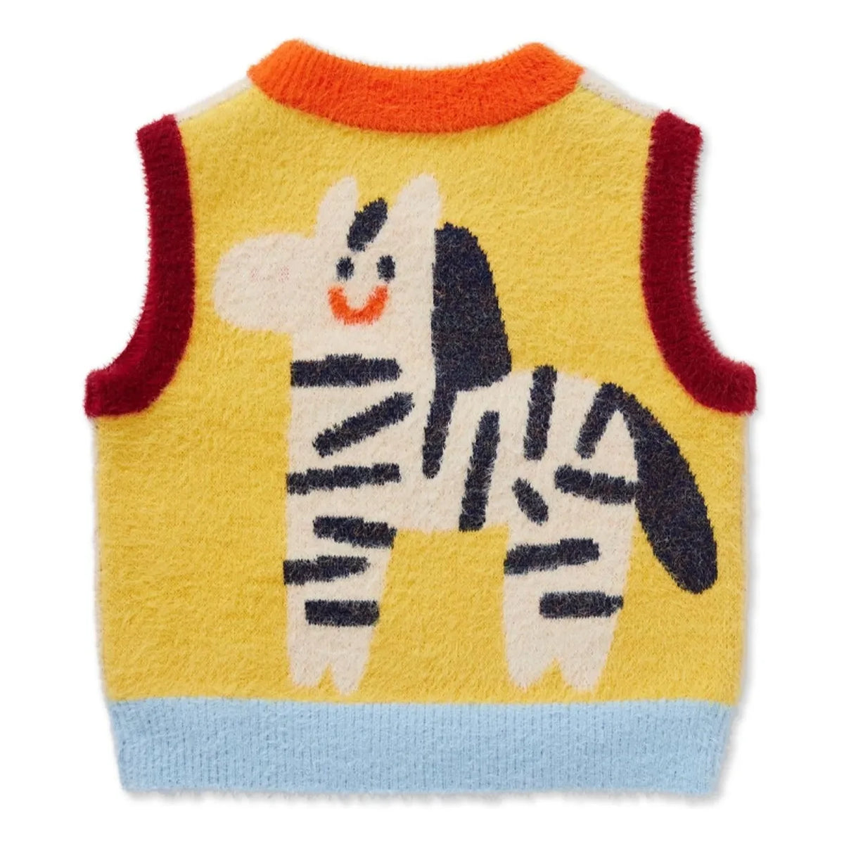 Halcyon Nights - Zoo Ärmelloser Pullover | Ecru