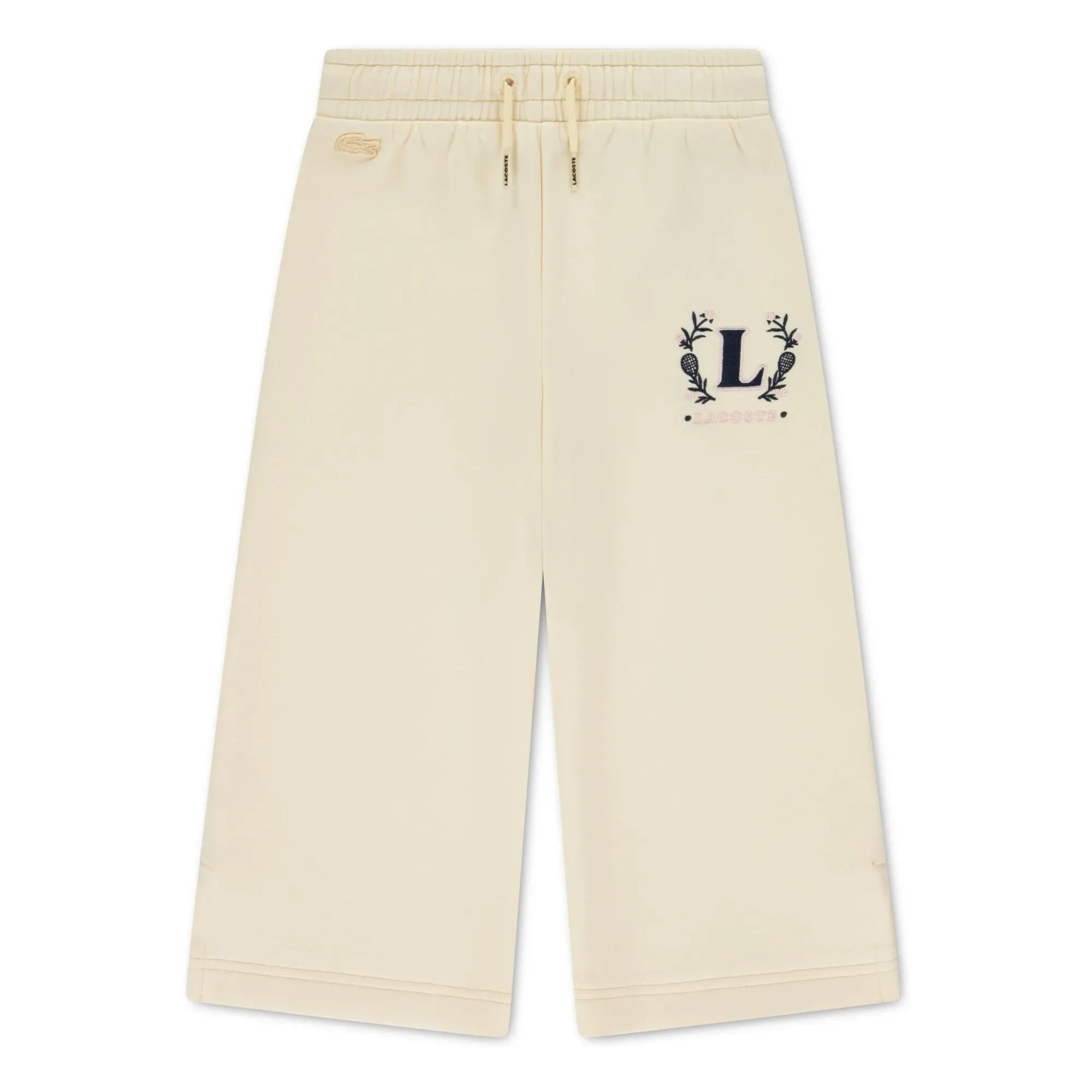 Lacoste - Jogger Large L Organik Pamuk | Soluk sarı