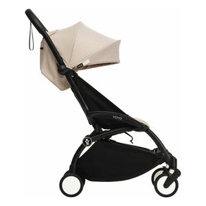 Stokke® - YOYO³ Bonpoint 6+ Baby Stroller with Black Frame | Beige