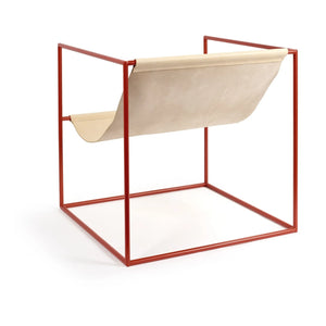 Valerie Objects - Sofá individual, cuero, Muller Van Severen