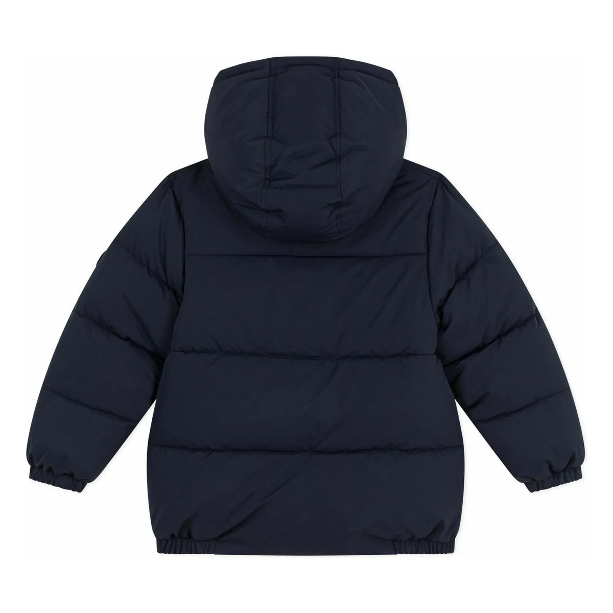 Petit Bateau - Striped Inflatable Jacket | Navy Blue